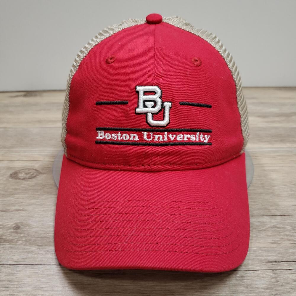 Boston University Terriers Hat Cap Snap Back Mens One Size Red College The Game